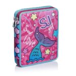 Astuccio Maxi 2 ZIP SJ GANG, SWEET WAVE, Fuxia