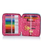 Astuccio Maxi 2 ZIP SJ GANG, SWEET WAVE, Fuxia - immagine 3