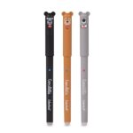 Colourbook Trudi - Set 3 Penne Gel Cancellabili Ricaricabili, Gomma a semisfera, Diametro Punta 0,7 mm - immagine 4