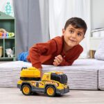 Dickie Toys - Escavatore Cm. 30, con braccio girevole a 360°, perfetto per giocare sulla sabbia, con luci e suoni, a partire dai 3 anni, 203306026 - immagine 6