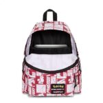 EASTPAK ZAINO POKEMON BURGUNDY DAY PAK'R 24 LITRI COLORE BIANCO E ROSSO EDIZIONE LIMITATA 2025 TASCA LATERALE PORTA BORRACCIA E TASCA SUL RETRO CON CERNIERA - immagine 3
