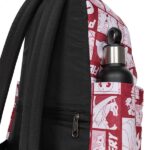 EASTPAK ZAINO POKEMON BURGUNDY DAY PAK'R 24 LITRI COLORE BIANCO E ROSSO EDIZIONE LIMITATA 2025 TASCA LATERALE PORTA BORRACCIA E TASCA SUL RETRO CON CERNIERA - immagine 7
