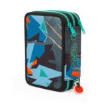 GO POP Astuccio T-Rex, Completo di Set Cancelleria, Astuccio 3 Scomparti per Bambino e Ragazzi, Prima Elementare, Tema Dinosauri, Per Scuola Elementare e Medie - immagine 7