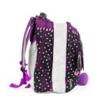 GO POP Zaino Love Dark Estensibile Round Per Bambine, 3 Scomparti E Tasche Interne, Schienale E Spallacci Imbottiti, Con Fascia Personalizzata E Pop Up, Per Scuole Elementari e Medie - immagine 5