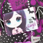 GO POP Zaino Love Dark Estensibile Round Per Bambine, 3 Scomparti E Tasche Interne, Schienale E Spallacci Imbottiti, Con Fascia Personalizzata E Pop Up, Per Scuole Elementari e Medie - immagine 8