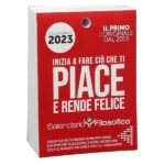 Il Calendario Filosofico Inserto, L'Originale Calendario da Tavolo con Frasi Filosofiche, Ideato e Creato a Bologna