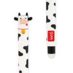 LEGAMI - Set di 18 penne gel cancellabili con inchiostro cancellabile termosensibile, gamma di colori dell'inchiostro e design del fusto, punta da 0,7 mm, disegni di animali, pollo, maiale, asino - immagine 4