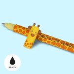 LEGAMI - Set di 7 penne gel cancellabili + astuccio Bunny 2 in 1 - con inchiostro cancellabile termosensibile, gamma di colori dell'inchiostro e disegni a botte, punta da 0,7 mm - immagine 3
