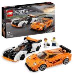 LEGO 31135 Speed Champions McLaren Solus GT & McLaren F1 LM, 2 Iconici Modellini di Auto da Costruire, Kit Supercar, Macchine Giocattolo Collezione 2023