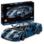 LEGO 42154 Technic Ford GT 2022, Kit Modellino di Auto da Costruire per Adulti, Supercar in Scala 1:12 con Dettagli Originali, Set da Collezione
