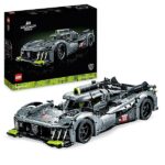 LEGO 42156 Technic Peugeot 9X8 24H Le Mans Hybrid Hypercar, Iconico Modellino di Auto da Corsa per Adulti da Costruire, Scala 1:10, Set Automobilistico da Collezione