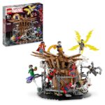 LEGO 76261 Marvel Spider-Man Final Battle Set, Ricrea Spider-Man: No Way Home Scene con 3 Peter Parkers, Green Goblin, Electro, Sandman, Ned, Doctor Strange e MJ, Modello da Collezione