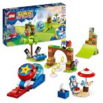 LEGO 76990 Sonic the Hedgehog Sonic's Speed Sphere Challenge Set, gioco giocattolo costruibile con 3 personaggi con una figura Moto Bug Badnik, giocattoli per bambini, ragazzi e ragazze dai 6 anni in