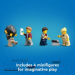 LEGO City 60408 - Autotransporter con Sportwagen, Muslcar e Hot Rod (998 pezzi) - immagine 8