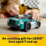 LEGO Creator 3 in 1 Street Racer 31127 Kit da costruzione con muscle car, giocattolo hot rod e auto da corsa, modelli di auto per bambini dai 7 anni che amano - immagine 7