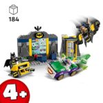 LEGO DC Batcaverna con Batman, Batgirl e The Joker, Giocattolo da Costruire con Action Figure dei Supereroi da Collezione, Giochi Creativi per Bambini e Bambine da 4 Anni con Batwing e Macchina 76272 - immagine 3