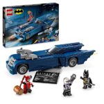 LEGO DC Batman con Batmobile vs. Harley Quinn e Mr. Freeze, Macchina Giocattolo da Costruire del Supereroe della Serie Animata con 3 Minifigure, Gioco per Bambini da 8 Anni, Regalo da Collezione 76274