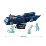 LEGO DC Batman con Batmobile vs. Harley Quinn e Mr. Freeze, Macchina Giocattolo da Costruire del Supereroe della Serie Animata con 3 Minifigure, Gioco per Bambini da 8 Anni, Regalo da Collezione 76274 - immagine 10