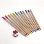 LEGO IQ Matite Colorate per Bambini - Cancelleria Scolastica per Scrittura Creativa e Disegno, Set di 12 Pastelli Colori con Cappuccio (Pacchetto da 12 colori) - immagine 3