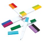 LEGO Iconic Articoli da Scrittura confezione da 10: Creativo Penna a Gel Asciugatura Rapida con Piastrella LEGO - Set di 10 Colori, Punta Fine 0.7 - Strumento da Scrittura per Ufficio - immagine 4