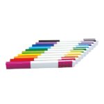 LEGO Iconic Articoli da Scrittura confezione da 10: Creativo Penna a Gel Asciugatura Rapida con Piastrella LEGO - Set di 10 Colori, Punta Fine 0.7 - Strumento da Scrittura per Ufficio - immagine 5