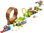 LEGO Sonic the Hedgehog Sfida del Giro della Morte nella Green Hill Zone di Sonic, Gioco da Costruire per Bambini e Bambine con 9 Personaggi tra cui Dr. Eggman e Amy, Idea Regalo di Compleanno 76994 - immagine 5
