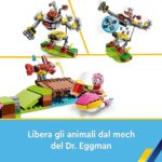 LEGO Sonic the Hedgehog Sfida del Giro della Morte nella Green Hill Zone di Sonic, Gioco da Costruire per Bambini e Bambine con 9 Personaggi tra cui Dr. Eggman e Amy, Idea Regalo di Compleanno 76994 - immagine 6