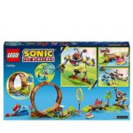 LEGO Sonic the Hedgehog Sfida del Giro della Morte nella Green Hill Zone di Sonic, Gioco da Costruire per Bambini e Bambine con 9 Personaggi tra cui Dr. Eggman e Amy, Idea Regalo di Compleanno 76994 - immagine 10