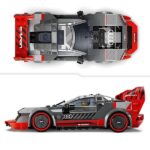 LEGO Speed Champions Auto da Corsa Audi S1 E-Tron Quattro, Modellino da Costruire di Macchina Giocattolo per Bambini e Bambine da 9 Anni in su con Minifigure del Pilota, Veicolo da Esposizione 76921 - immagine 5