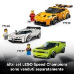 LEGO Speed Champions Lamborghini Revuelto e Huracán STO - Modellini di Auto da Corsa - Macchine Giocattolo con 2 Minifigure dei Piloti - Regalo di Compleanno per Bambini da 10 Anni in su - 77238 - immagine 8