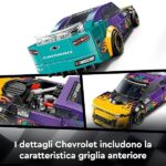 LEGO Speed Champions NASCAR Next Gen Chevrolet Camaro ZL1, Modellino di Auto da Costruire, Macchina Giocattolo da Collezione con Minifigure del Pilota, Giochi per Bambini e Bambine da 9 Anni 76935 - immagine 4