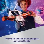 LEGO Technic Astronave Heavy Cargo VTOL LT81, Giochi per Bambini e Bambine da 10 Anni in su, Aereo Spaziele Giocattolo da Costruire per le Missioni Spaziali, Veicolo con Funzioni Realistiche 42181 - immagine 4