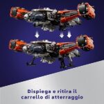 LEGO Technic Astronave Heavy Cargo VTOL LT81, Giochi per Bambini e Bambine da 10 Anni in su, Aereo Spaziele Giocattolo da Costruire per le Missioni Spaziali, Veicolo con Funzioni Realistiche 42181 - immagine 6