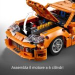 LEGO Technic Fast and Furious Toyota Supra MK4 - Macchina Giocattolo con Motore 6 Cilindri e Portiere Apribili - Modello di Auto per Bambini da 9 Anni o per Adulti Fan dei Sport Automobilistici 42204 - immagine 4