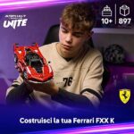 LEGO Technic Ferrari FXX K Macchina Giocattolo - Modello di Auto da Corsa per il Gioco e l'Esposizione con Motore V12, Differenziale e Pistoni Mobili - Idea Regalo per Bambini da 10 Anni - 42212 - immagine 3