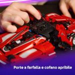 LEGO Technic Ferrari FXX K Macchina Giocattolo - Modello di Auto da Corsa per il Gioco e l'Esposizione con Motore V12, Differenziale e Pistoni Mobili - Idea Regalo per Bambini da 10 Anni - 42212 - immagine 5