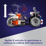 LEGO Technic Loader Spaziale LT78, Set di Giochi Spaziali per Bambini e Bambine da 8 Anni, Veicolo Giocattolo per l'Esplorazione, Modellino da Costruire a Tema Spazio, Idea Regalo di Compleanno 42178 - immagine 5