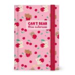 Legami - Agenda Giornaliera Fotografica 2026-2027, Teddy Bear Pink, 16 Mesi Medium, Diario da Settembre 2026 a Dicembre 2027, Chiusura con Elastico, Carta Certificata FSC, 12 x 18 cm