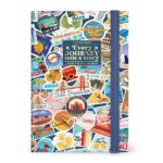 Legami - Agenda Giornaliera Fotografica 2026-2027, Travel Stickers, 16 Mesi Medium, Diario da Settembre 2026 a Dicembre 2027, Chiusura con Elastico, Carta Certificata FSC, 12 x 18 cm