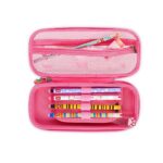 Legami - Astuccio Wonderwow, Tema Unicorn, 2 Scomparti e Portapenne interno, Scomparto interno con Tessuto a Rete, Chiusura a Zip, 23x11x5 cm - immagine 4