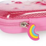 Legami - Astuccio Wonderwow, Tema Unicorn, 2 Scomparti e Portapenne interno, Scomparto interno con Tessuto a Rete, Chiusura a Zip, 23x11x5 cm - immagine 6