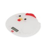 Legami - Bilancia da Cucina Digitale, Kitchen Scale, Tema Hen, 7 Unità di misura, pulsanti touch ON/TARE e UNIT, Max 5 kg - immagine 3