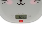 Legami - Bilancia da Cucina Digitale, Kitchen Scale, Tema Kitty, 7 Unità di misura, pulsanti touch ON/TARE e UNIT, Max 5 kg - immagine 5