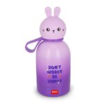 Legami - Borraccia Termica per Bambini Hot&Cold BFF, in Inox 18/8 a Doppio Strato con Chiusura ermetica, Conserva il Caldo per 12h e il per Freddo 24h, Capacità 310 ml