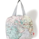 Legami - Borsa da Viaggio Pieghevole, 36,5x32 cm, in Poliestere, Diventa Grande e Capiente da Aperta, Dotata di Manici e Fascia Posteriore di Fissaggio
