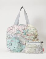 Legami - Borsa da Viaggio Pieghevole, 36,5x32 cm, in Poliestere, Diventa Grande e Capiente da Aperta, Dotata di Manici e Fascia Posteriore di Fissaggio - immagine 6
