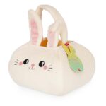 Legami - Borsa per Caccia alle Uova, Cesto di Pasqua, Sacchetto Porta Caramelle, Cestino Pasquale, Candy Bag, in Tessuto Morbido Ripiegabile, con Manico - immagine 7