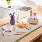 Legami - Borsa per Caccia alle Uova, Cesto di Pasqua, Sacchetto Porta Caramelle, Cestino Pasquale, Candy Bag, in Tessuto Morbido Ripiegabile, con Manico - immagine 8