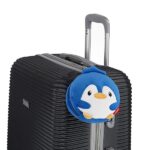 Legami - Cuscino da Viaggio con Mascherina da Notte, Chiusura a Zip, Salvaspazio, Gancio per un Trasporto comodo, 16x16 cm, Tema Penguin - immagine 6