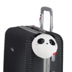Legami - Cuscino da Viaggio con Mascherina da Notte, Chiusura a Zip, Salvaspazio, Gancio per un Trasporto comodo, 16x16 cm, Tema Panda - immagine 6